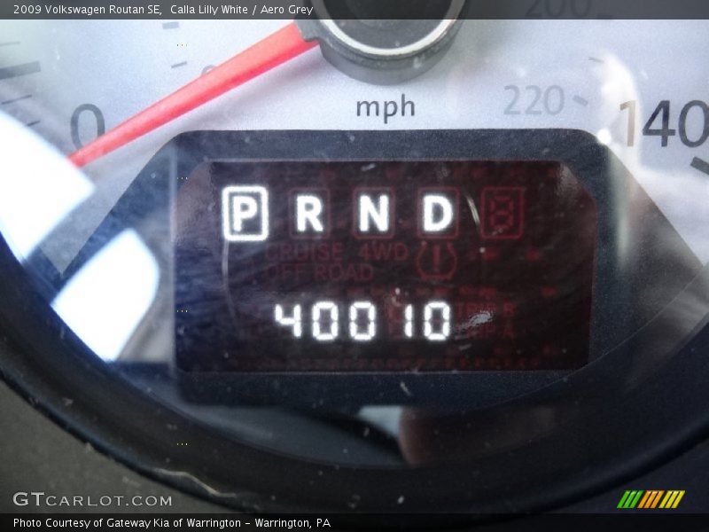 Calla Lilly White / Aero Grey 2009 Volkswagen Routan SE