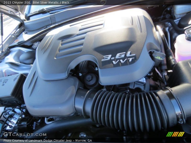 Billet Silver Metallic / Black 2013 Chrysler 300