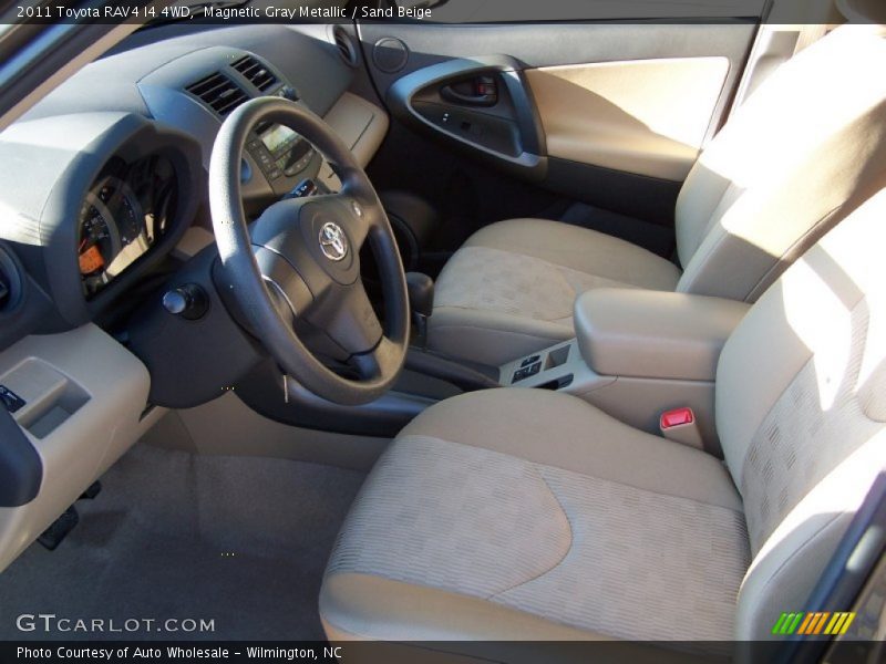 Magnetic Gray Metallic / Sand Beige 2011 Toyota RAV4 I4 4WD