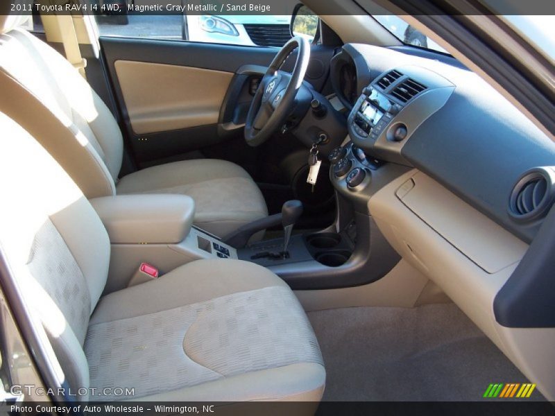 Magnetic Gray Metallic / Sand Beige 2011 Toyota RAV4 I4 4WD