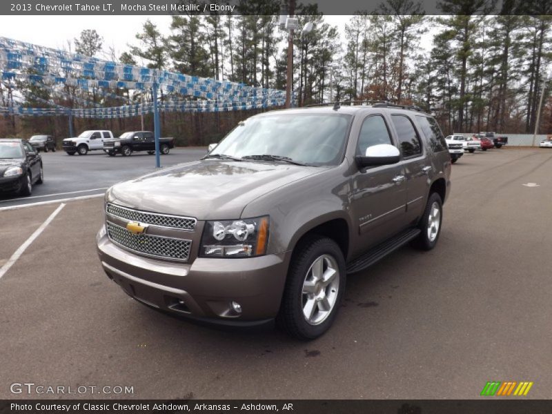 Mocha Steel Metallic / Ebony 2013 Chevrolet Tahoe LT