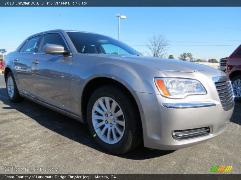 Billet Silver Metallic / Black 2013 Chrysler 300