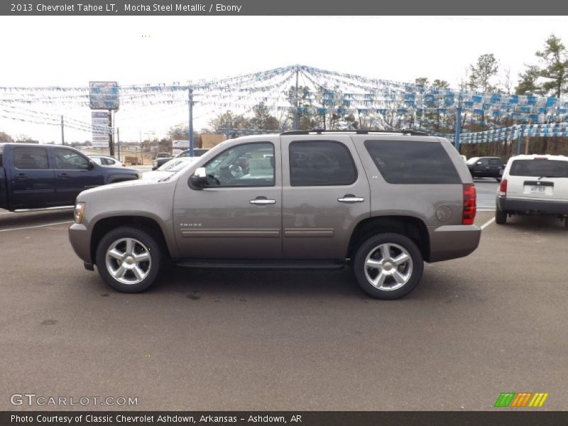 Mocha Steel Metallic / Ebony 2013 Chevrolet Tahoe LT
