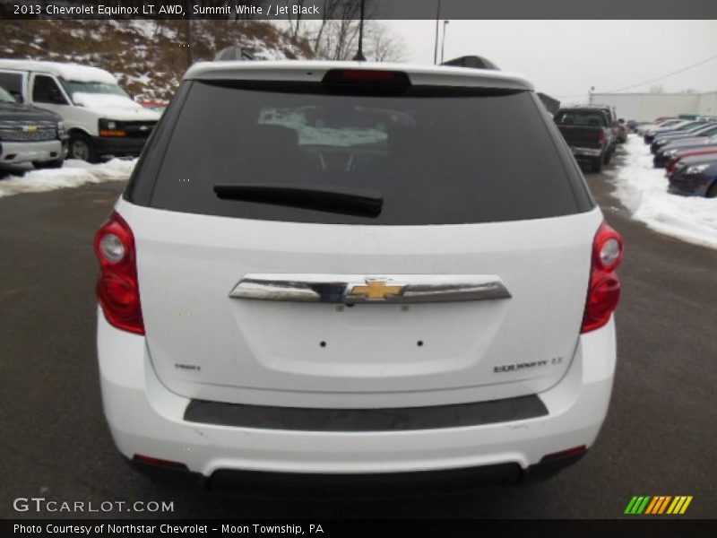 Summit White / Jet Black 2013 Chevrolet Equinox LT AWD