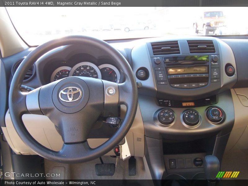 Magnetic Gray Metallic / Sand Beige 2011 Toyota RAV4 I4 4WD