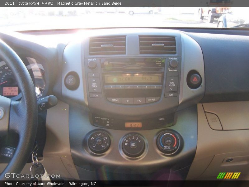 Magnetic Gray Metallic / Sand Beige 2011 Toyota RAV4 I4 4WD