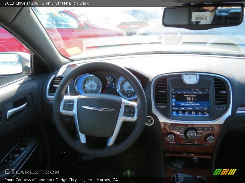 Billet Silver Metallic / Black 2013 Chrysler 300