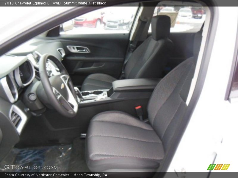 Summit White / Jet Black 2013 Chevrolet Equinox LT AWD