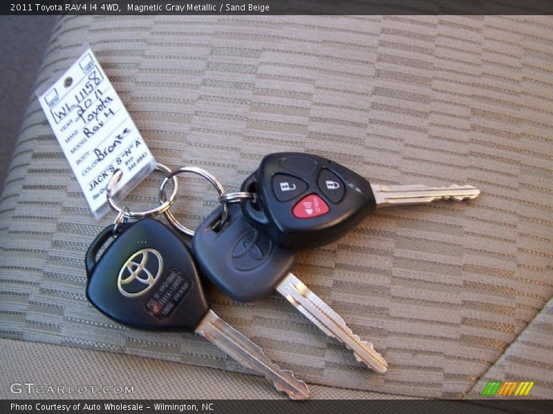 Magnetic Gray Metallic / Sand Beige 2011 Toyota RAV4 I4 4WD