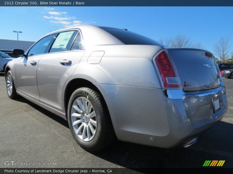 Billet Silver Metallic / Black 2013 Chrysler 300