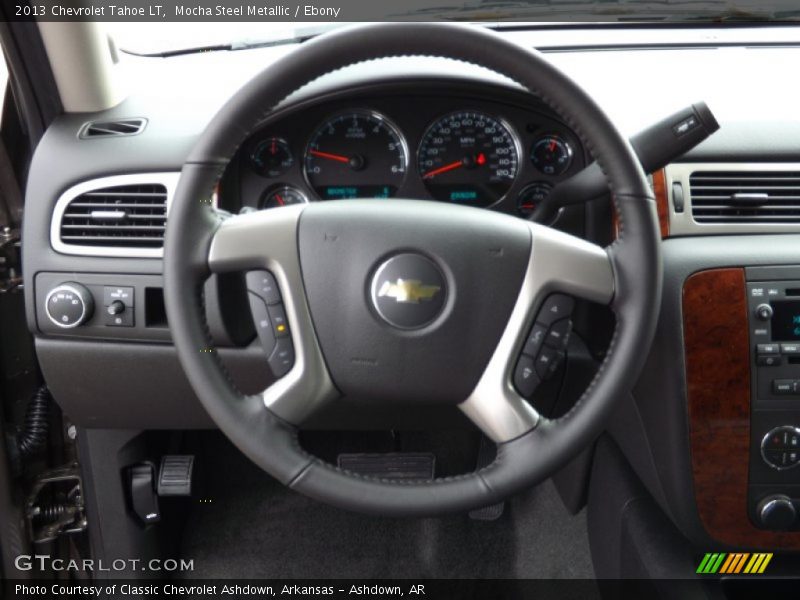 Mocha Steel Metallic / Ebony 2013 Chevrolet Tahoe LT