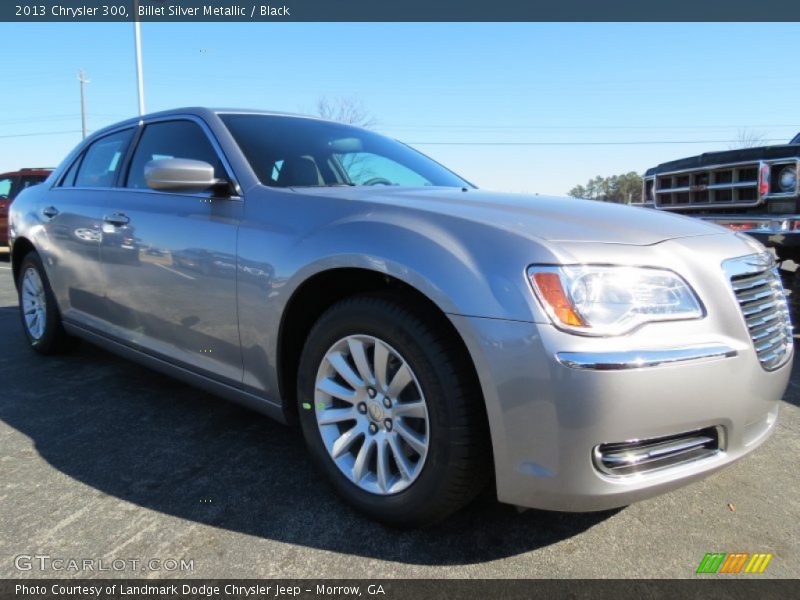 Billet Silver Metallic / Black 2013 Chrysler 300