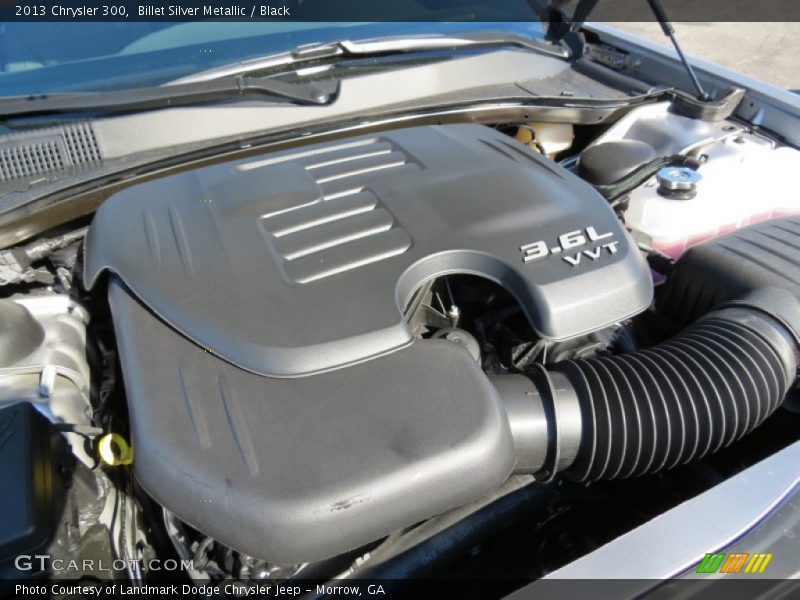 Billet Silver Metallic / Black 2013 Chrysler 300