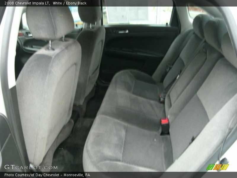 White / Ebony Black 2008 Chevrolet Impala LT