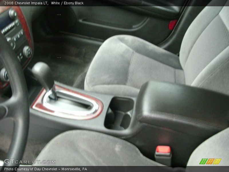 White / Ebony Black 2008 Chevrolet Impala LT