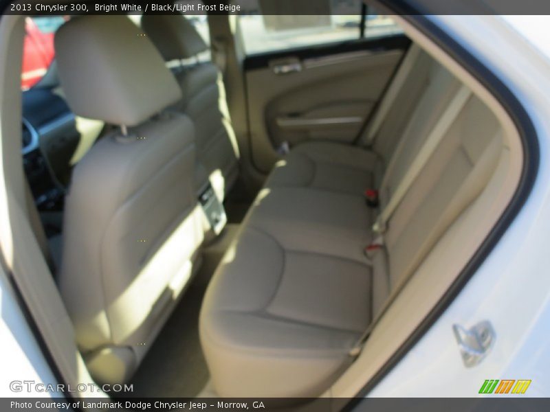 Bright White / Black/Light Frost Beige 2013 Chrysler 300