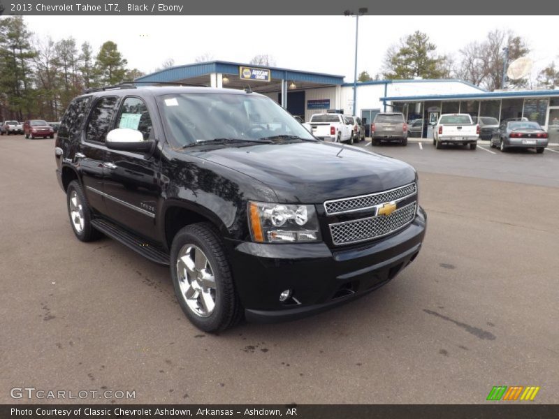 Black / Ebony 2013 Chevrolet Tahoe LTZ