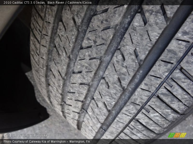 Black Raven / Cashmere/Cocoa 2010 Cadillac CTS 3.0 Sedan