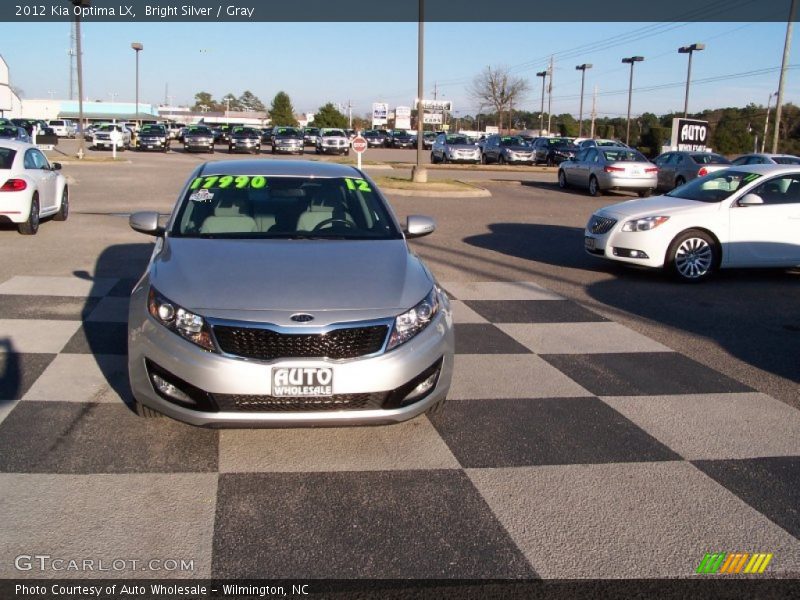 Bright Silver / Gray 2012 Kia Optima LX