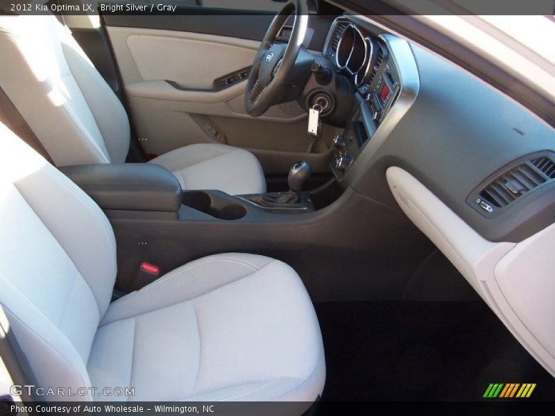 Bright Silver / Gray 2012 Kia Optima LX