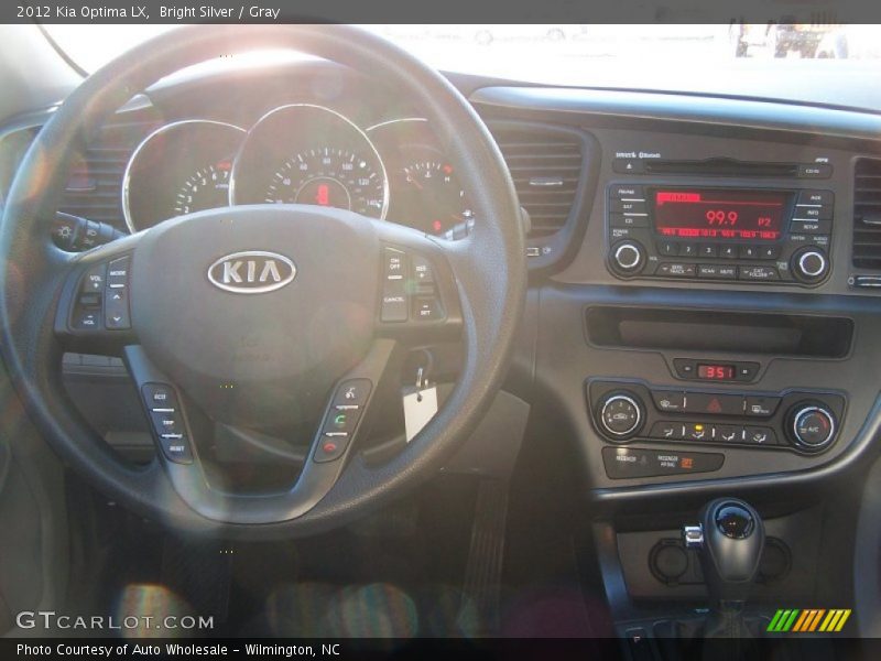 Bright Silver / Gray 2012 Kia Optima LX