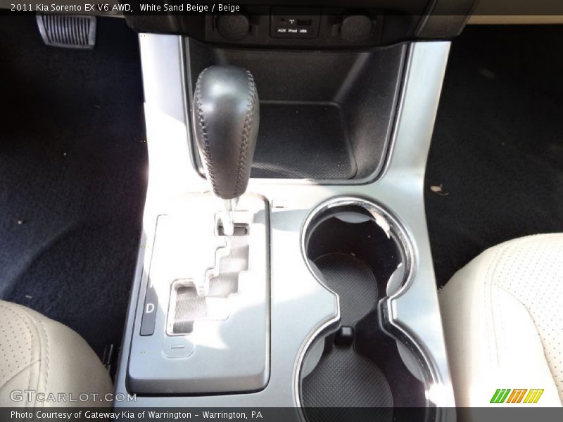 White Sand Beige / Beige 2011 Kia Sorento EX V6 AWD