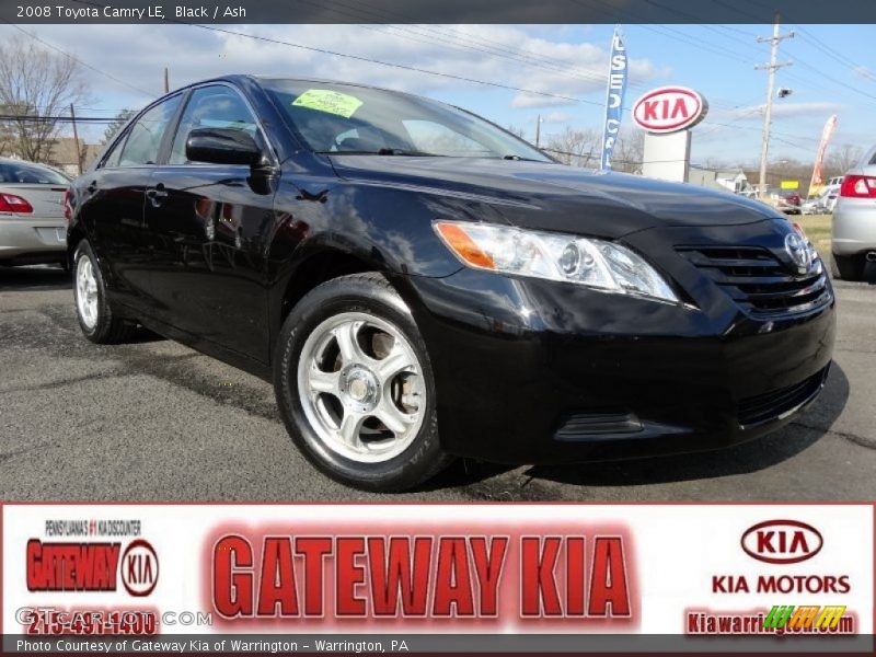 Black / Ash 2008 Toyota Camry LE