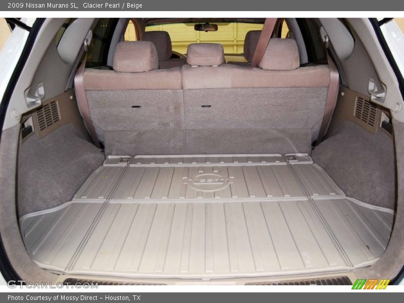 Glacier Pearl / Beige 2009 Nissan Murano SL