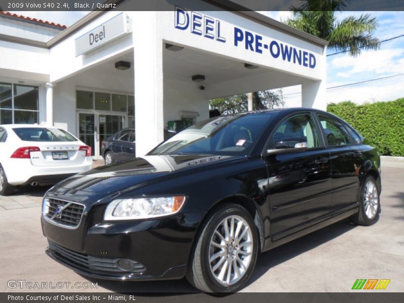 Black / Quartz 2009 Volvo S40 2.4i