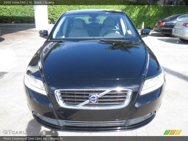 Black / Quartz 2009 Volvo S40 2.4i