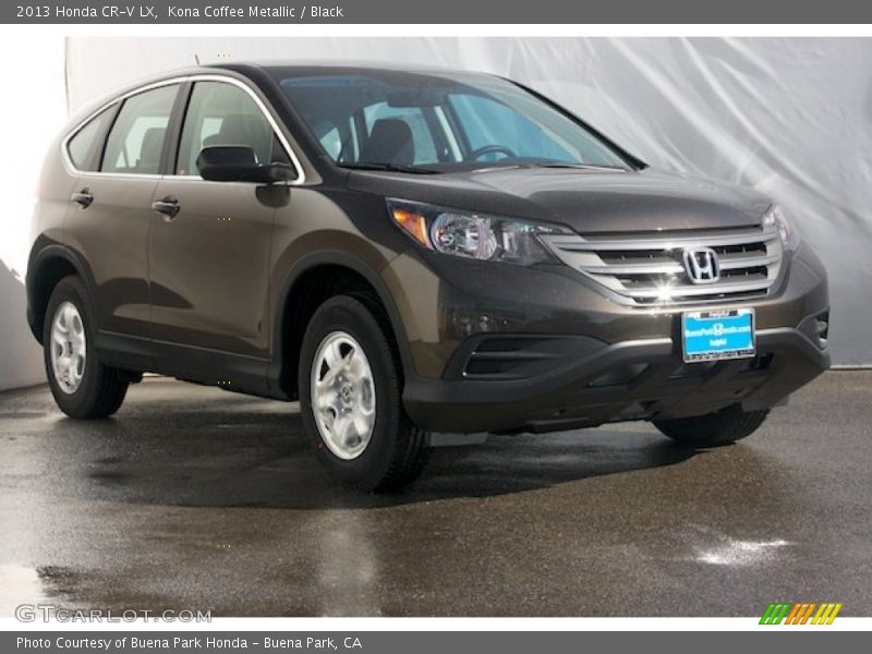 Kona Coffee Metallic / Black 2013 Honda CR-V LX