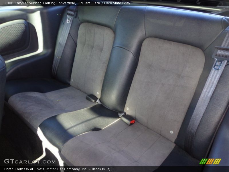 Brilliant Black / Dark Slate Gray 2006 Chrysler Sebring Touring Convertible