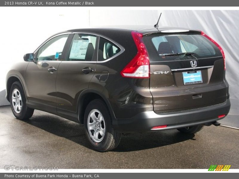 Kona Coffee Metallic / Black 2013 Honda CR-V LX