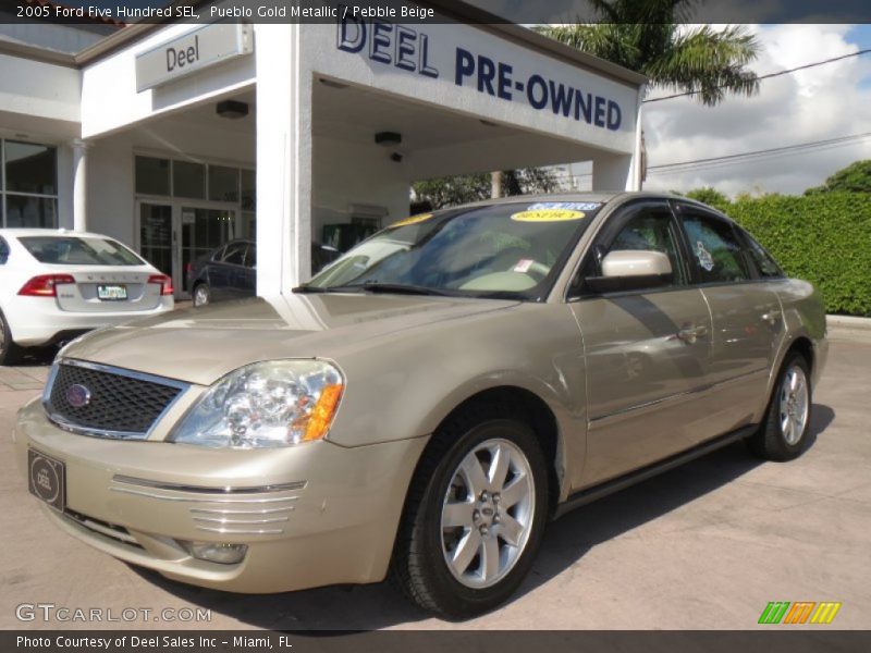 Pueblo Gold Metallic / Pebble Beige 2005 Ford Five Hundred SEL