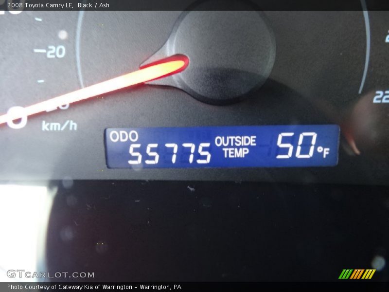 Black / Ash 2008 Toyota Camry LE