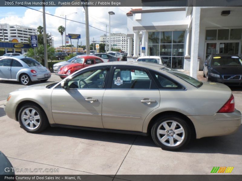 Pueblo Gold Metallic / Pebble Beige 2005 Ford Five Hundred SEL