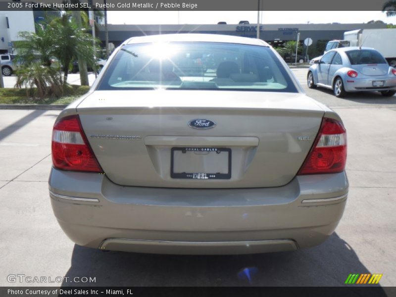Pueblo Gold Metallic / Pebble Beige 2005 Ford Five Hundred SEL