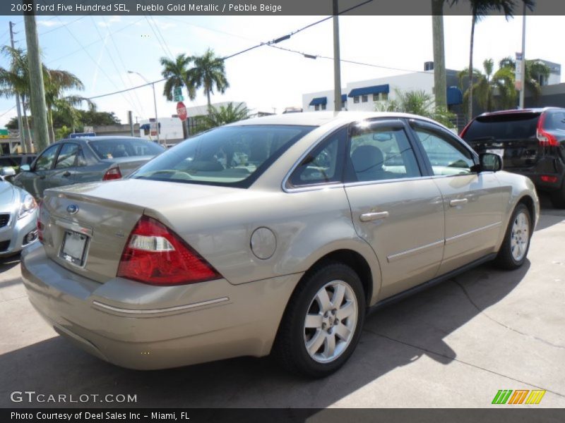 Pueblo Gold Metallic / Pebble Beige 2005 Ford Five Hundred SEL
