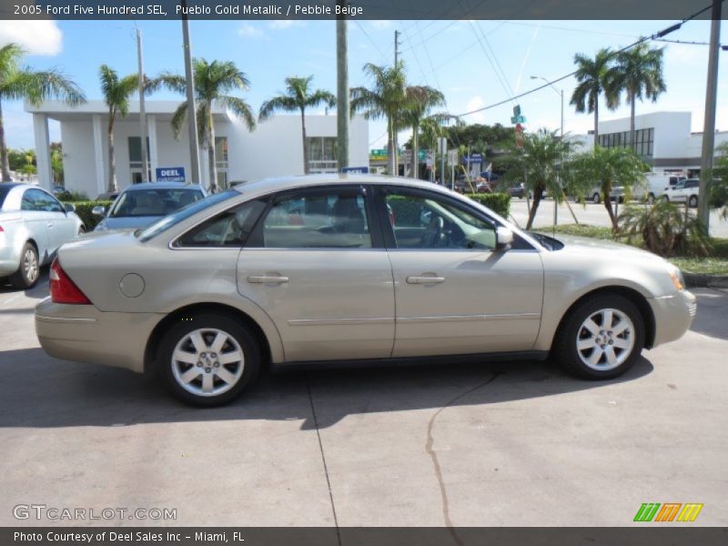 Pueblo Gold Metallic / Pebble Beige 2005 Ford Five Hundred SEL