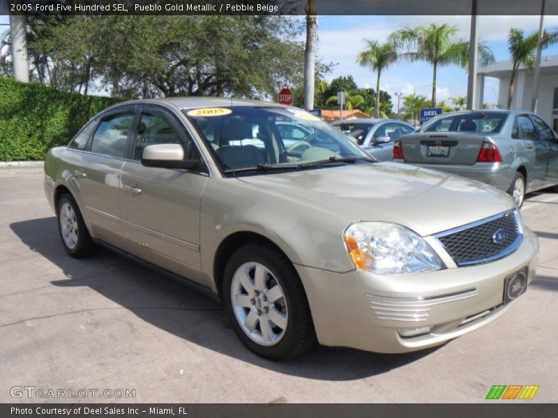 Pueblo Gold Metallic / Pebble Beige 2005 Ford Five Hundred SEL
