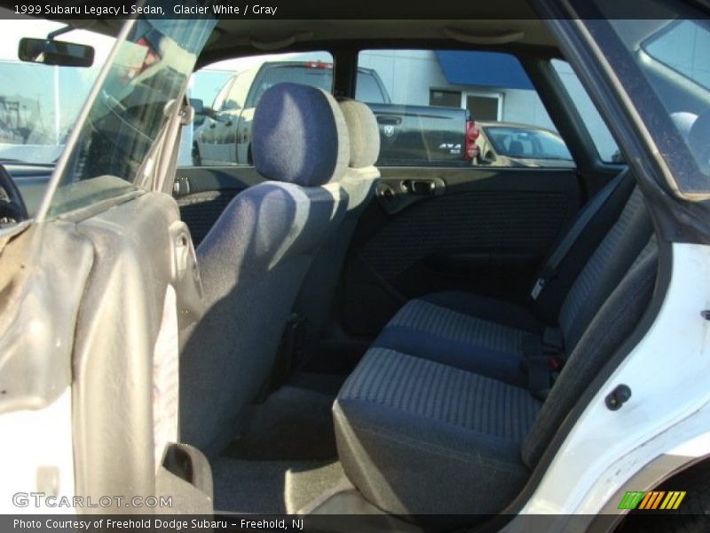 Glacier White / Gray 1999 Subaru Legacy L Sedan