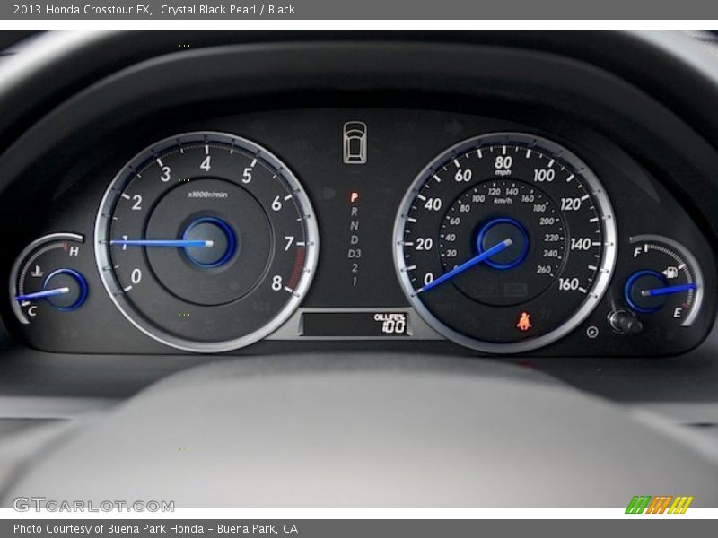  2013 Crosstour EX EX Gauges