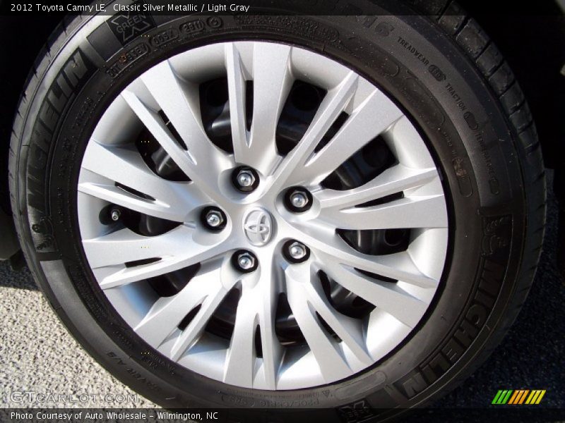 Classic Silver Metallic / Light Gray 2012 Toyota Camry LE