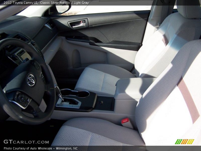 Classic Silver Metallic / Light Gray 2012 Toyota Camry LE