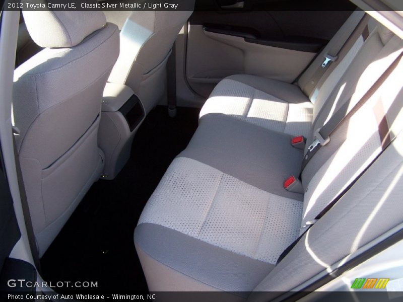 Classic Silver Metallic / Light Gray 2012 Toyota Camry LE