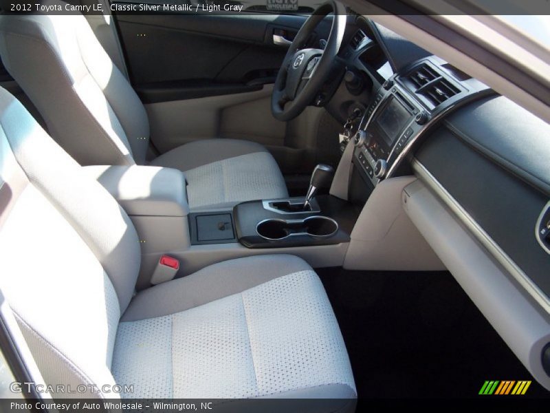 Classic Silver Metallic / Light Gray 2012 Toyota Camry LE