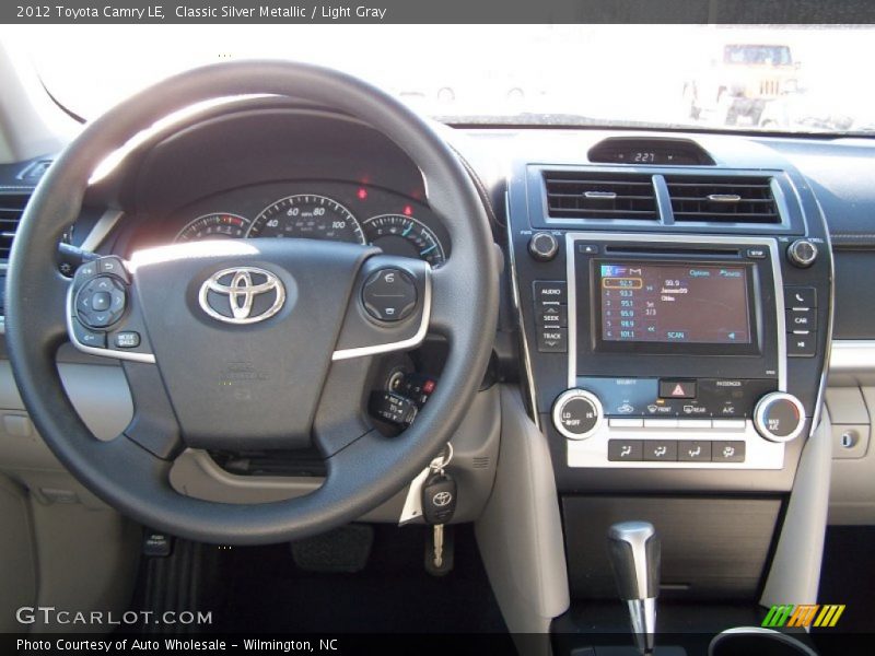 Classic Silver Metallic / Light Gray 2012 Toyota Camry LE