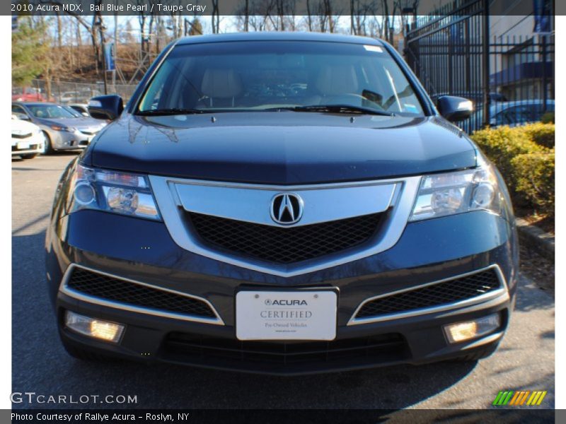 Bali Blue Pearl / Taupe Gray 2010 Acura MDX