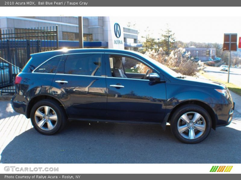 Bali Blue Pearl / Taupe Gray 2010 Acura MDX