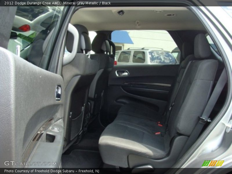 Mineral Gray Metallic / Black 2012 Dodge Durango Crew AWD